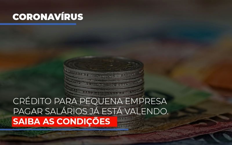 Credito Para Pequena Empresa Pagar Salarios Ja Esta Valendo Blog Vb Contabilidade - Contabilidade e Administração de Condomínios em Maringá | VB Comtanilidade